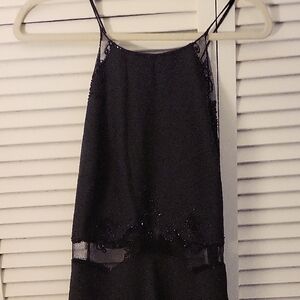 Elegant Black Sleeveless Dress